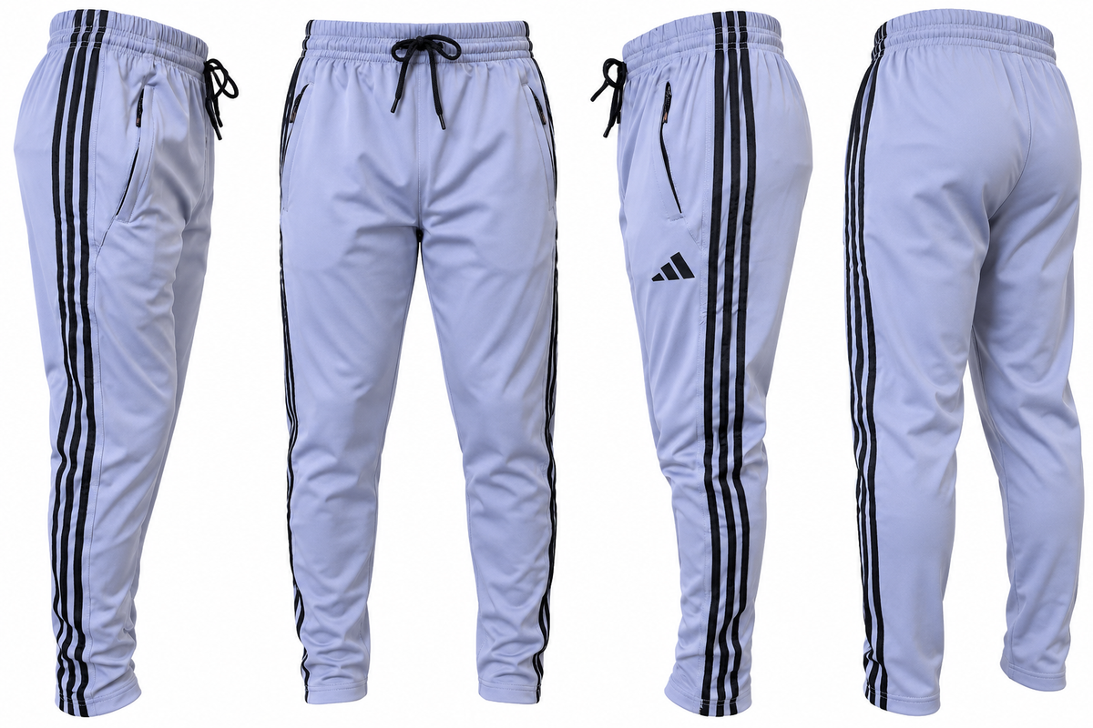 4- Way Stretch Dry-Fit Track Pants For Men | Lightweight & Breathable Activewear