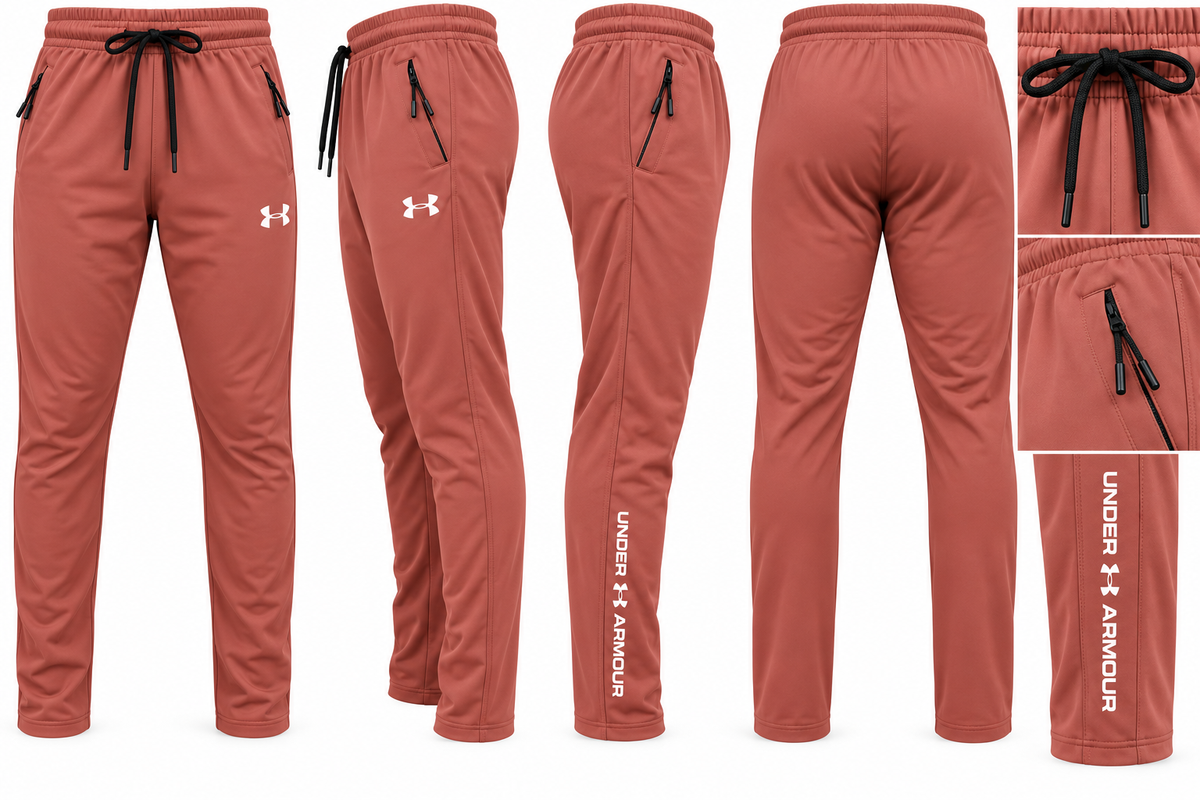 Dry Fit 4-Way Stretch Lycra Trouser – Terracotta Sportswear