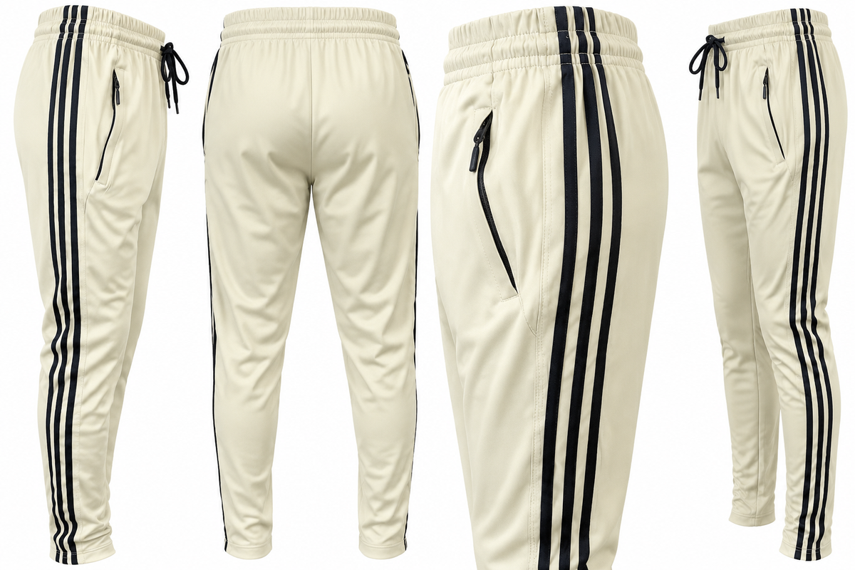 4- Way Stretch Dry-Fit Track Pants For Men | Lightweight & Breathable Activewear
