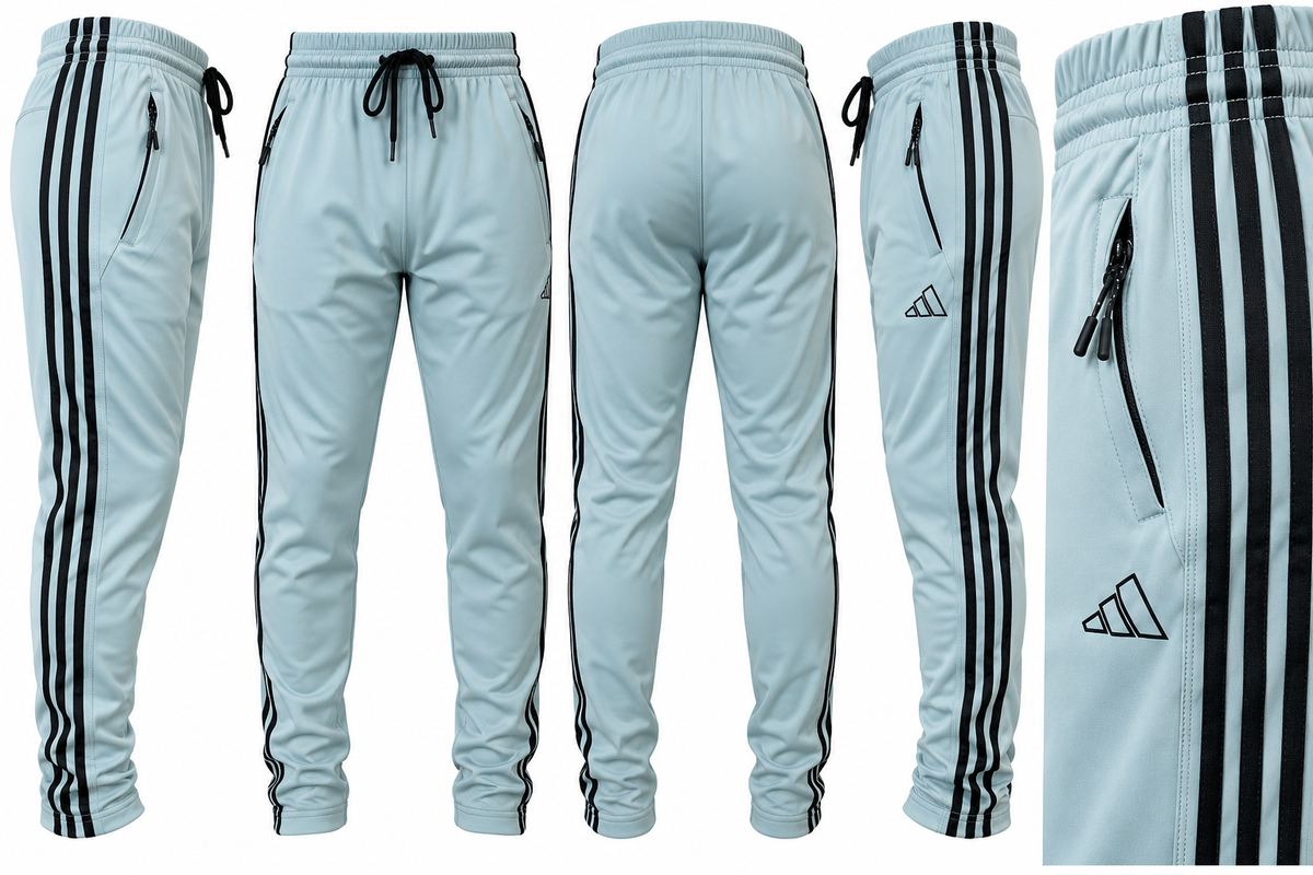 4- Way Stretch Dry-Fit Track Pants For Men | Lightweight & Breathable Activewear