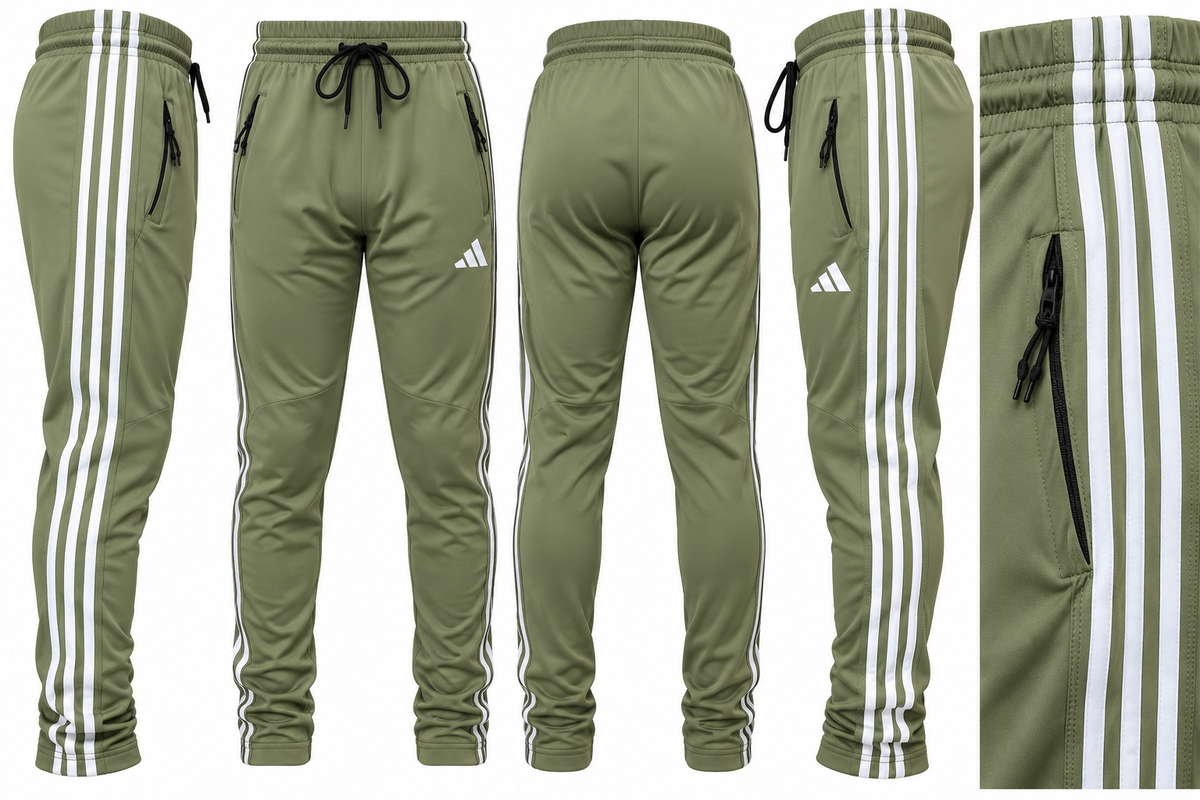 4- Way Stretch Dry-Fit Track Pants For Men | Lightweight & Breathable Activewear