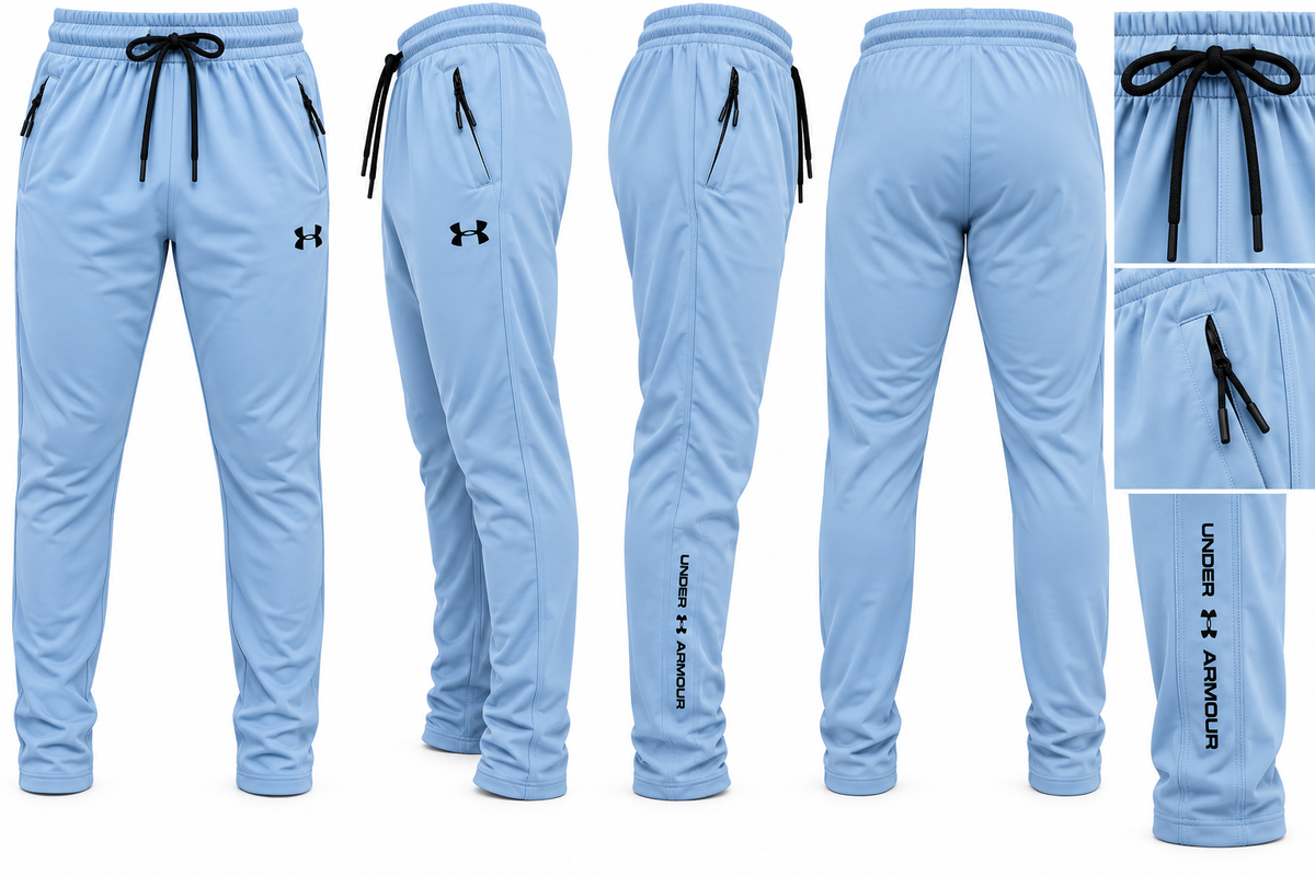 Dry Fit 4-Way Stretch Lycra Trouser – Sky Blue Sportswear