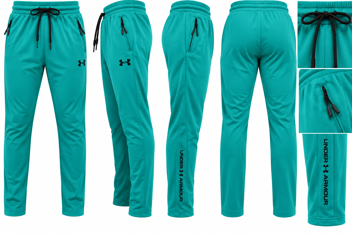 Dry Fit 4-Way Stretch Lycra Trouser – Teal Sportswear